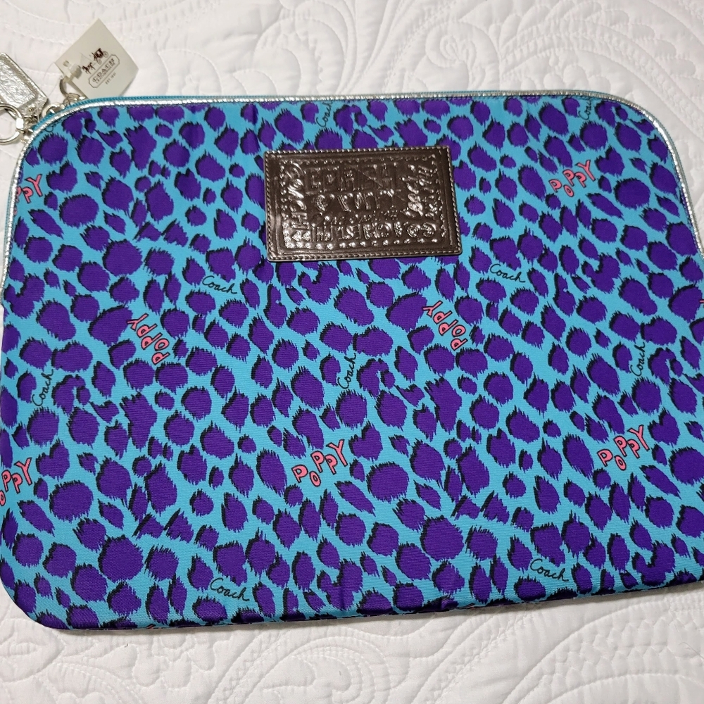 Coach POPPY Laptop Sleeve    15"X12"